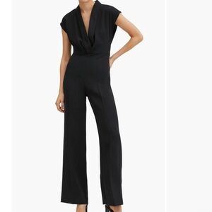 Mango cap sleeve jumpsuit, size small